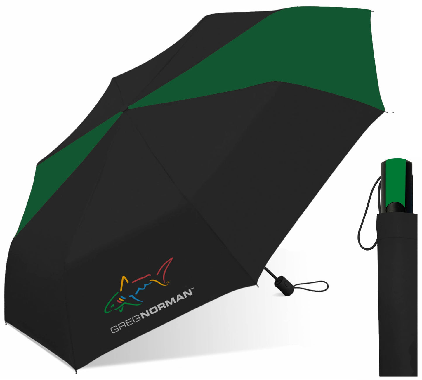 Greg Norman 42" Auto Windproof Super Mini Umbrella-Assorted
